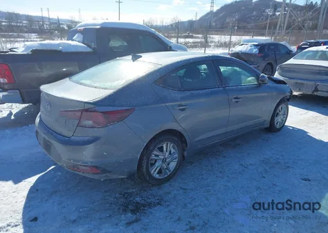 2019 Hyundai Elantra Sel from USA, damaged, VIN KMHD84LFXKU793414